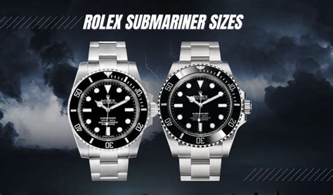 rolex submariner maxi misure|rolex case size chart.